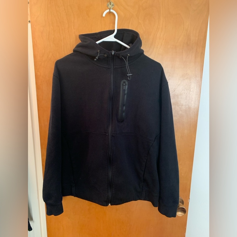 CSG Zip Hoodie Black - Men’s Size Large